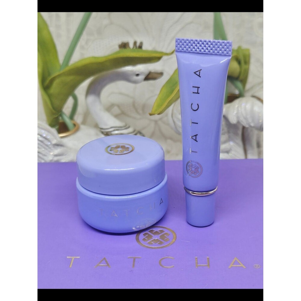 Tatcha Luminous Night Concentrate & Eye Serum Travel Set New